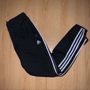 Adidas track pants with ankle Zip